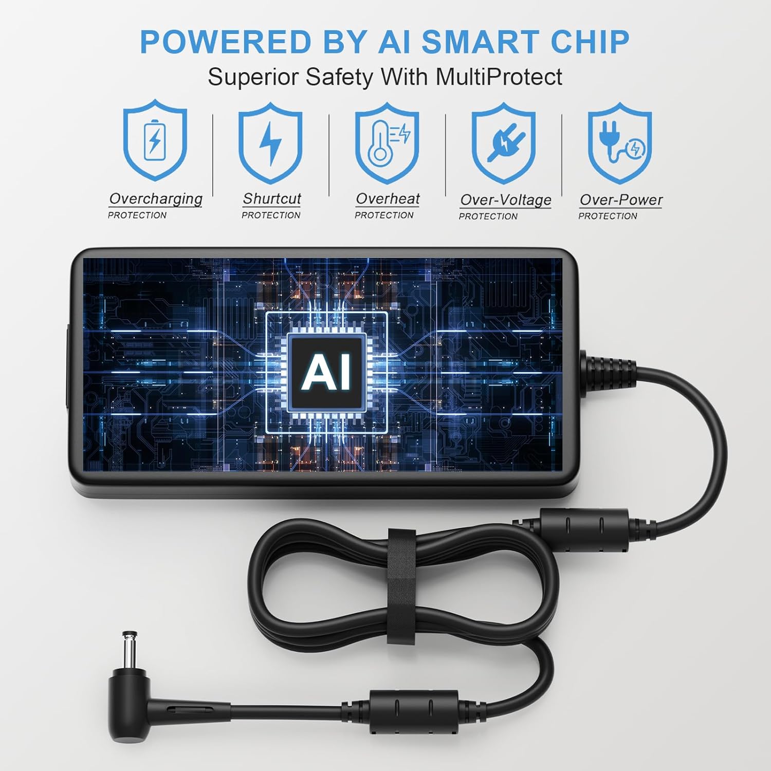 230W Laptop Charger Compatible with MSI GS66 GS65 GS75 GS76 Stealth Chicony a17-230p1a Adp-230eb t Power Supply Cord