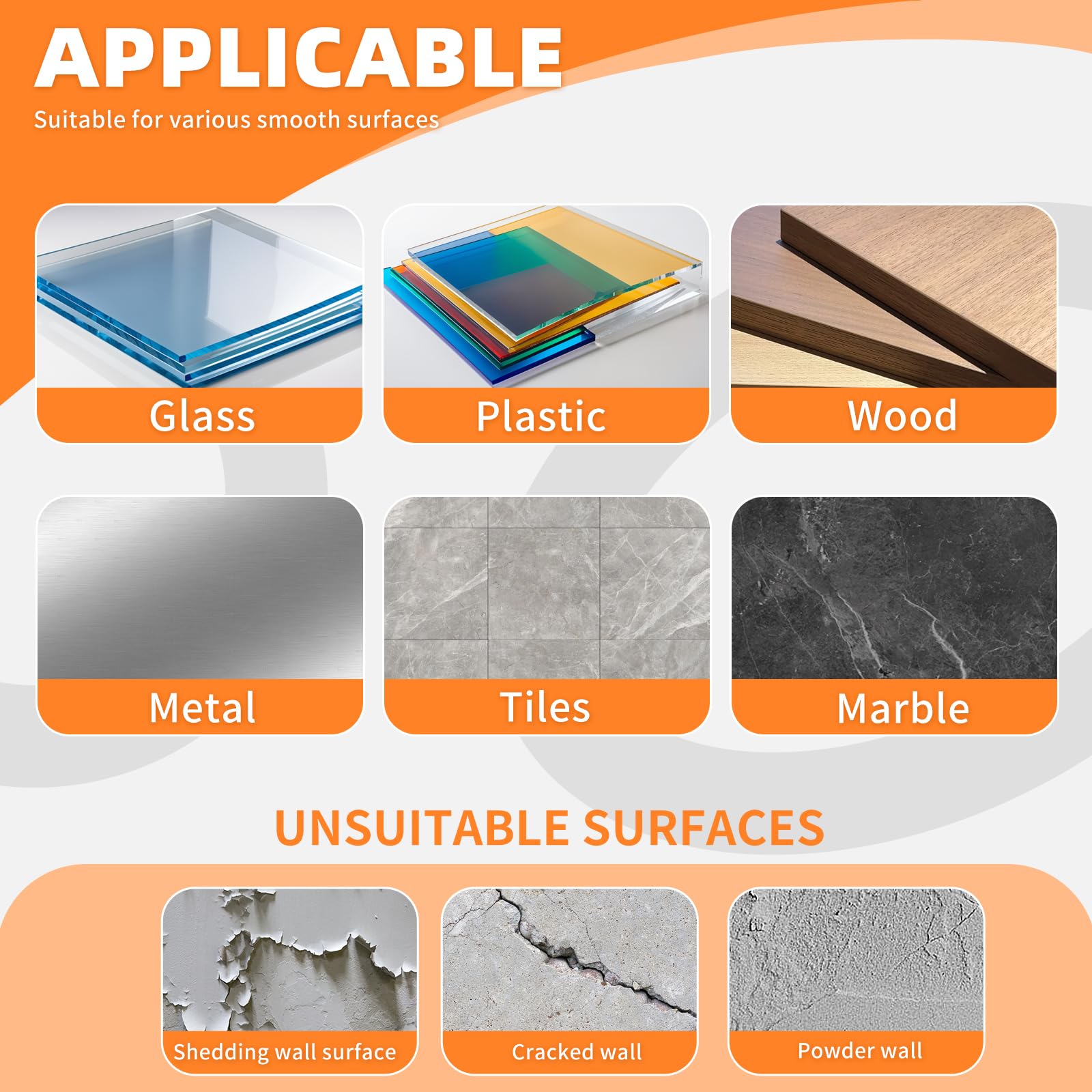 Double Sided Tape HeavyDuty Double Sided Tape for Walls 48Pcs 2 Sided Sticky Waterproof Pads 1 96 1 — view 7