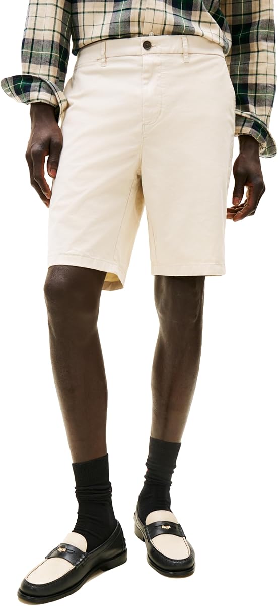 Men's Casual Stretch 9” Inseam Chino Shorts