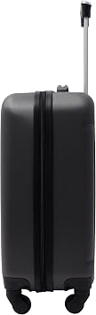 Travelers Club Cosmo Luggage, Charcoal Grey - 20 Inch, 20-Inch