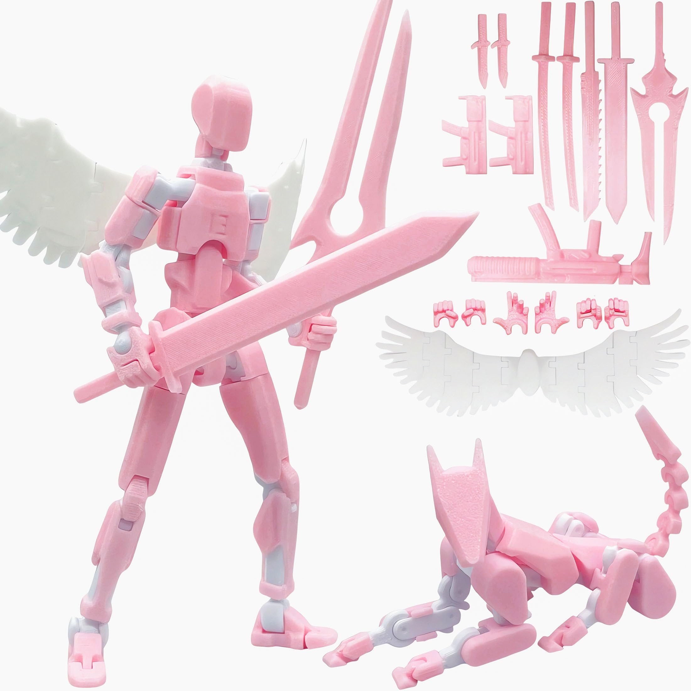 Amazon.com: masijssa T13 3D Action Figures Set Titan 13 Action