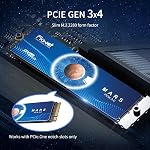 FX550 NVMe SSD 1TB M.2 SSD PCIe 3.0×4, Read Up to 3,500 MB/s, M2 2280 Internal Soild State Drive, Compatible with Desktop, Laptop and Mini PC, QLC NAND Flash