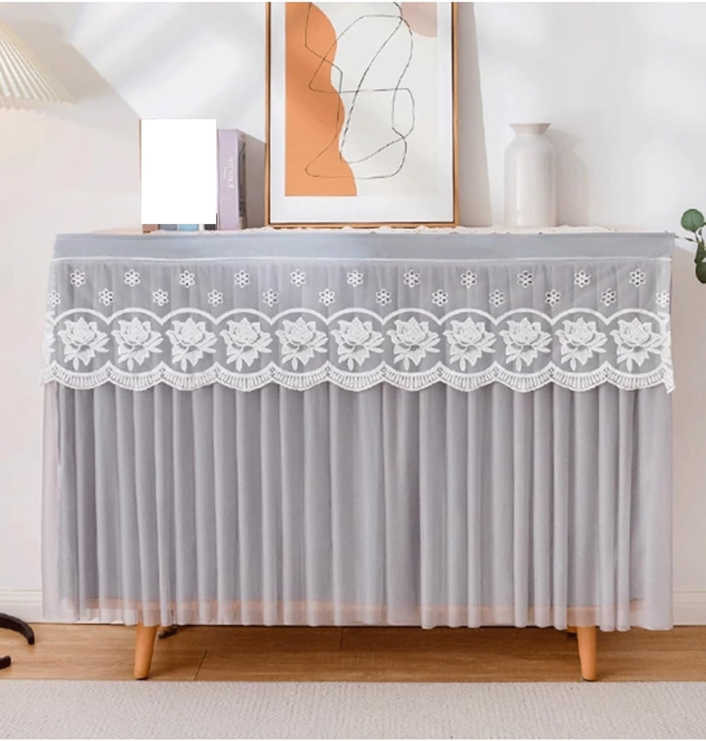 スライド式クローゼットカーテン、ワードローブスライドレール付きオープンシェルフ/キャビネット用カスタムメイドカーテン、キッチン用シン