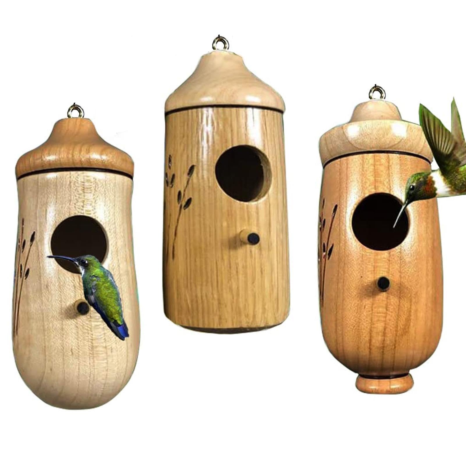 Nichoir à oiseaux en bois et cabane de colibri pour le jardin