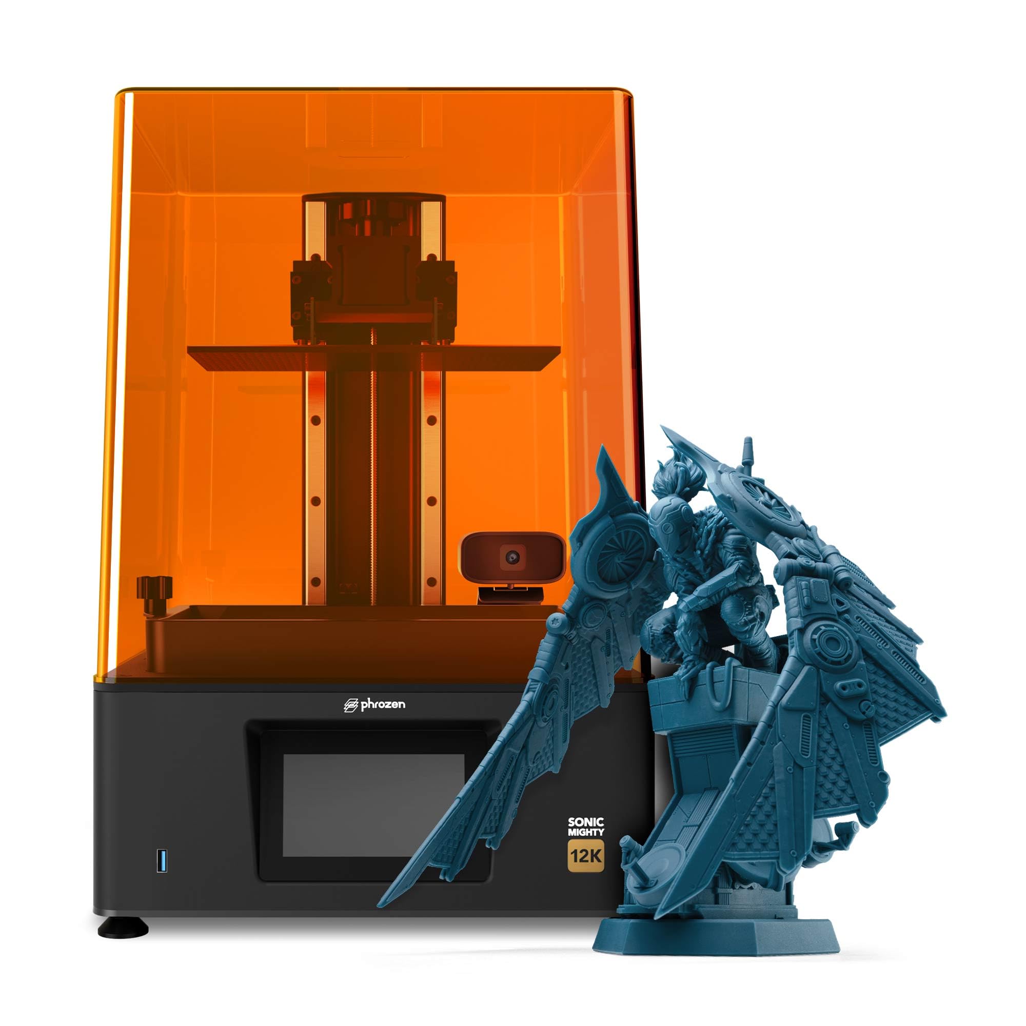 phrozen Sonic Mighty 12K LCD Resin 3D Printer, Mono LCD Screen, Mass-Produce 3D Printed Models with Ultra-high 12K Resolution, L21.8 x W12.3 x H23.5 Printing Volume