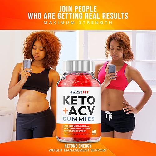 Miniatura 4 de JuzFit Keto Plus ACV Gummies Juz Fit Justfit ACV Advanced Keto Formula Shark Plus Vinagre de sidra de manzana Keto Tank Gummies Suplemento dietético