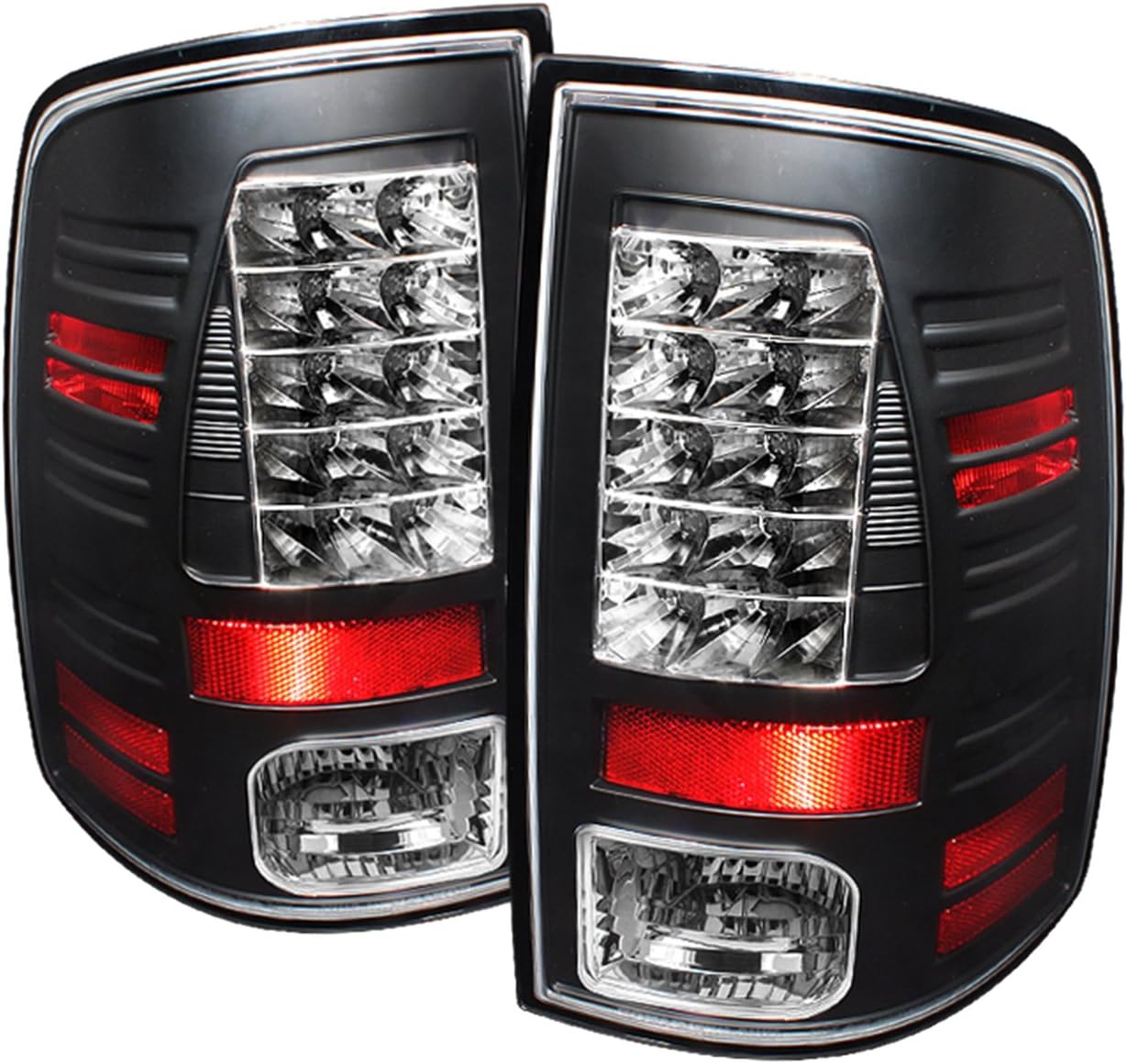 Spyder Dodge Ram 1500 09-12 / Ram 2500 10-12 / Ram 3500 10-12 LED Tail Lights - Black