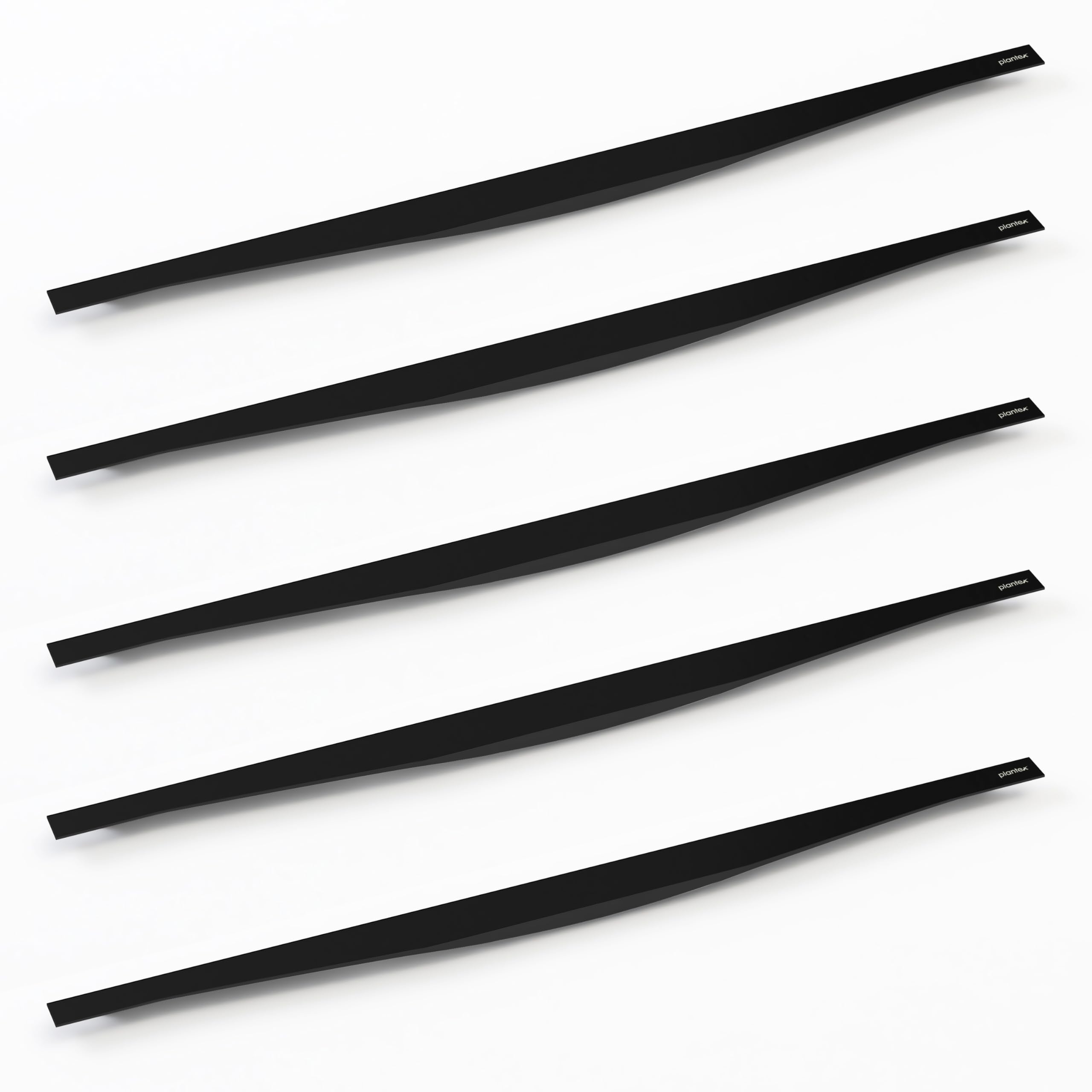 Plantex Profile Handle for Kitchen Cabinet/18 Inch Aluminium Drawer Profile Handle/Wardrobe Pull Handle for Home/Office/Hotel - Pack of 5 (Black) — Amazon image 12
