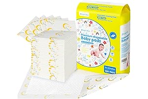 Baby Disposable Changing Pads 100 Count: Ultimate Diaper Changing Convenience
