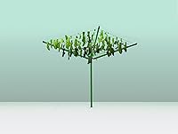 Vista 12 de Brabantia Lift-O-Matic Tendedero de 4 brazos para exteriores (164 pies/Ø 1.8 pulgadas) altura ajustable, tendedero plegable + estaca y cubierta