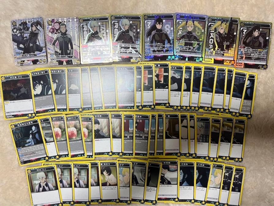 ユニアリ　怪獣8号　レノキコルデッキ　黄色 怪獣8号 【黄】レノ&キコルデッキ - マロンの隠れ家ドットコム