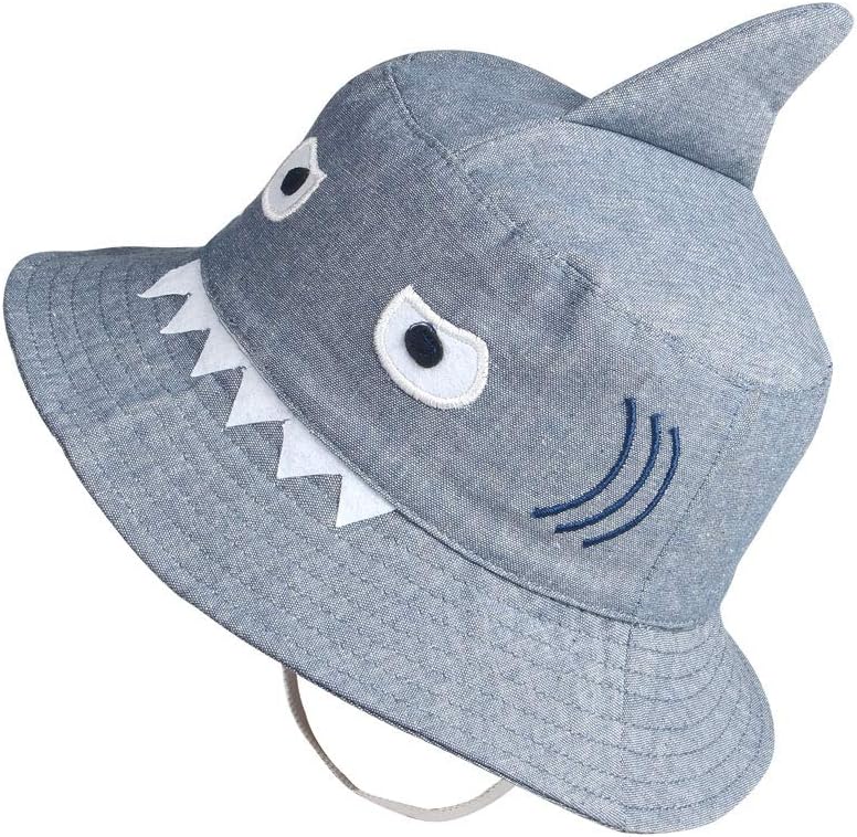 Kids Toddler Baby Summer Bucket Sun Hat Breathable Adjustable Fisherman Hats