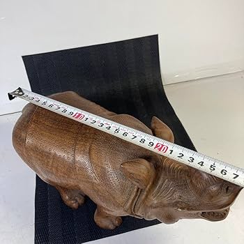 Amazon.co.jp: 『』かなり細かい木彫りサイ : ホーム＆キッチン