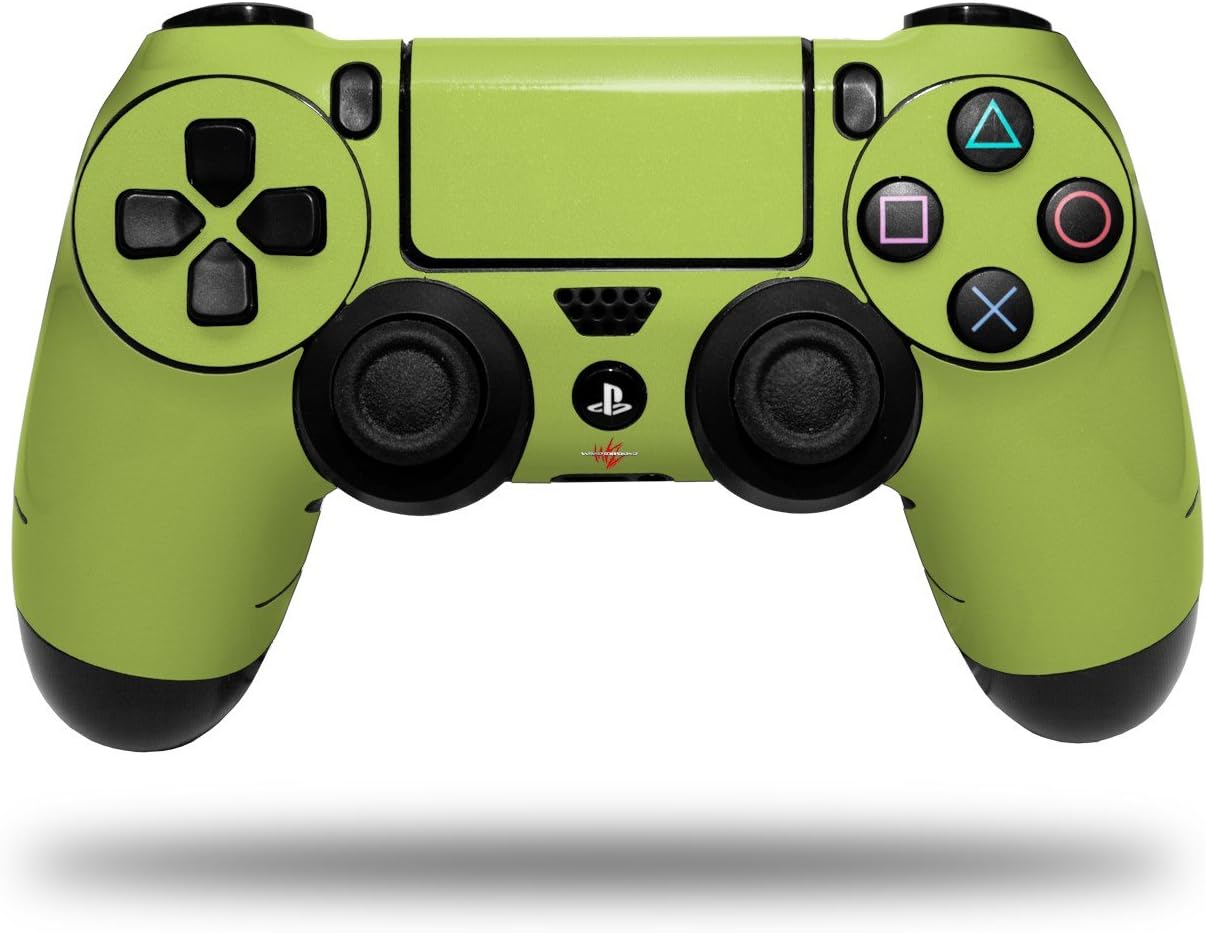 Skin Compatible with Sony PS4 Dualshock Controller PlayStation 4 Original Slim and Pro Solids Collection Sage Green (Controller NOT Included)