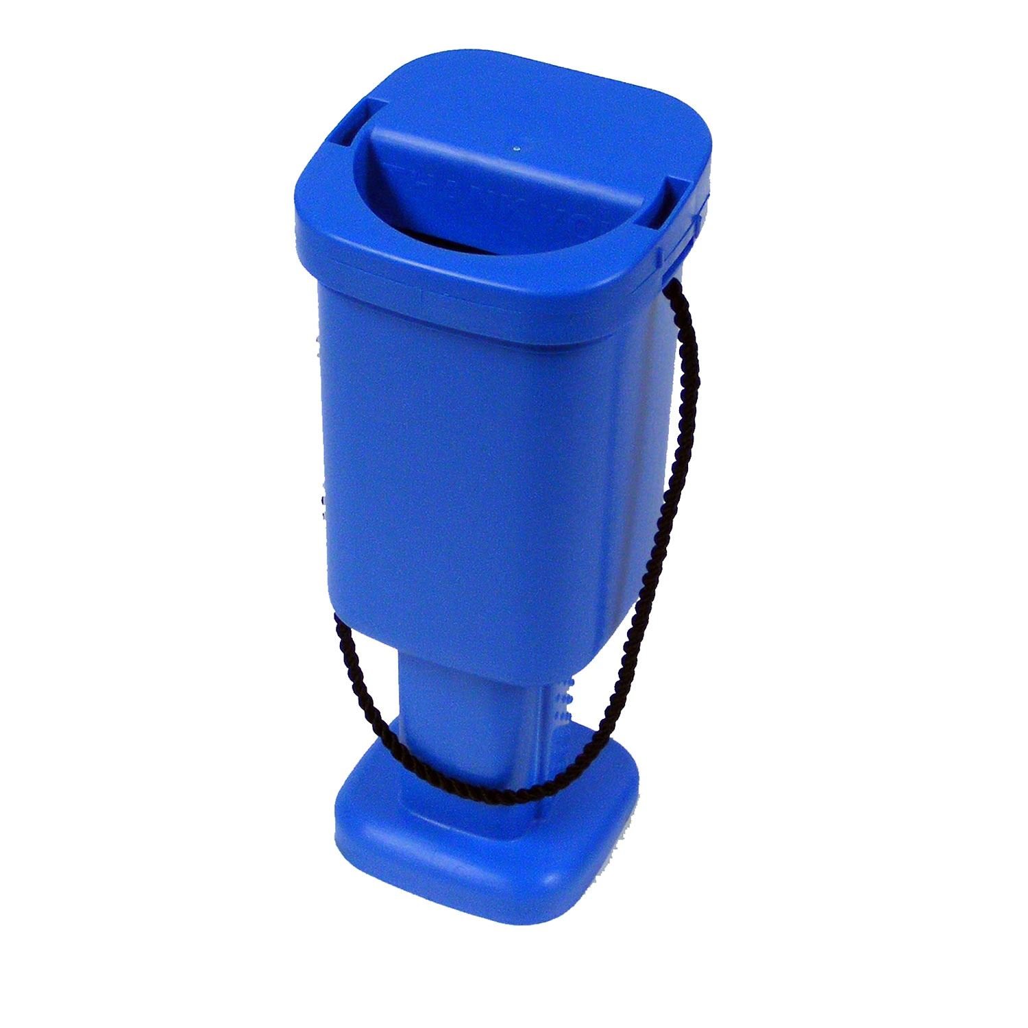 5 Square Charity Money Collection Boxes - Light Blue