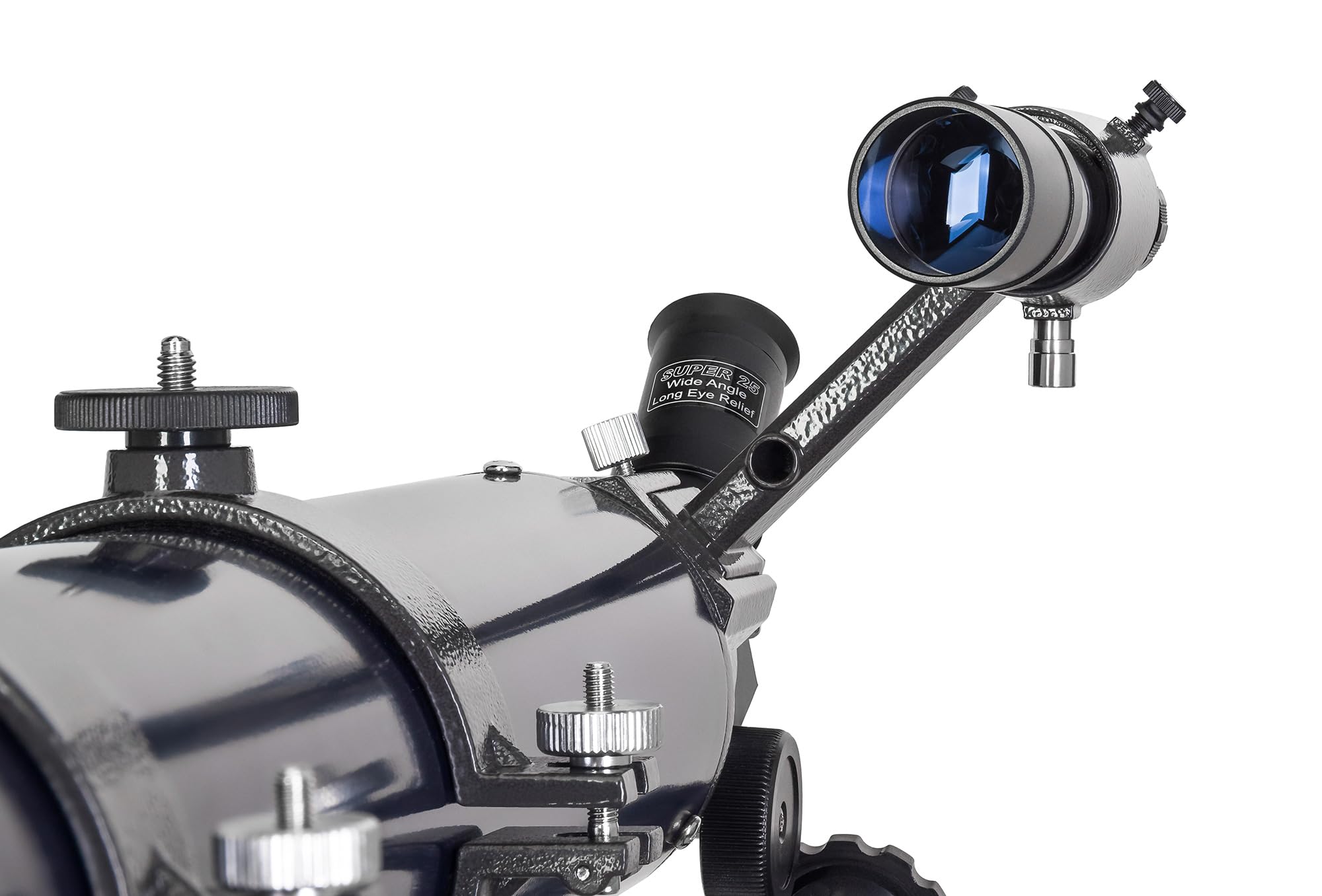 Levenhuk New Skyline Plus 90/900 AZ3 Telescopio Refractor Acromático con Montura Altacimutal AZ3, Trípode Ajustable Incluido, para Astrofotografía, Observación Objetos Cielo Profundo