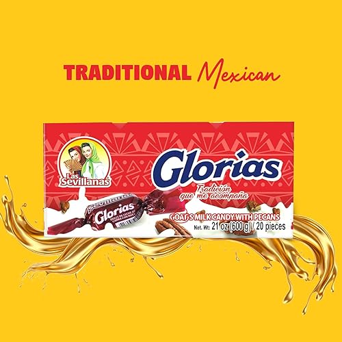 Miniatura 6 de Glorias Pecan - Paquete de exhibición familiar de 1.06oz con 20 piezas Las Sevillanas