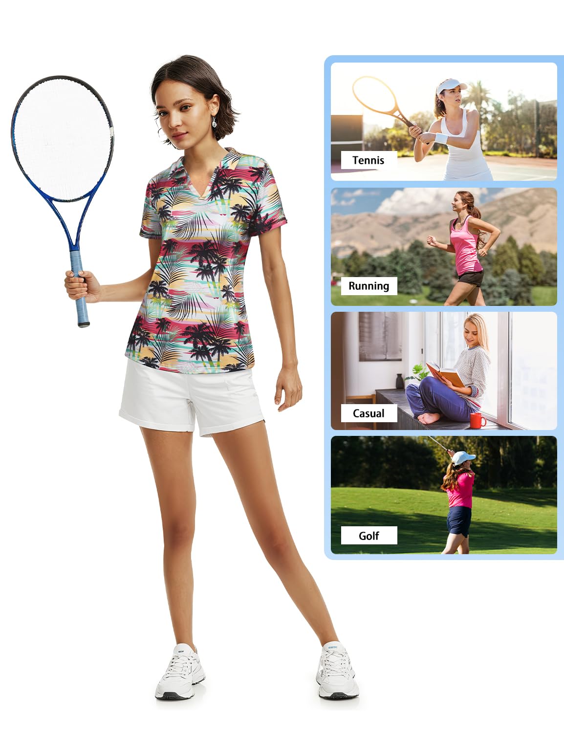 Vldnery Camisetas de secado rápido para mujer, diseño de línea frontal, para yoga, entrenamiento, atlético, gimnasio, ajuste holgado, 2025
