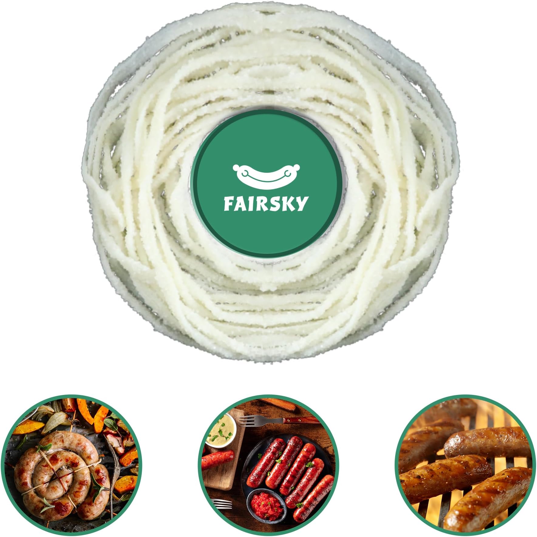 Edible Natural Sheep Sausage Casing, Grade A PreTubed