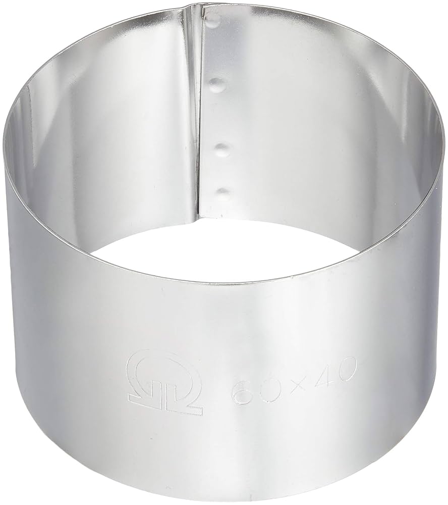 【新品】セルクルリング丸型　直径60㎜　高さ35㎜　200個セット Amazon.co.jp: 遠藤商事 業務用 セルクルリング丸型 φ60×H40mm