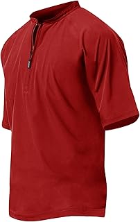 Bsj100yscm Cage-Chaqueta de bateo de béisbol, Talla M, Color Escarlata, Juvenil, Unisex
