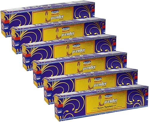 Vista 18 de Satya Sai Baba Nag Champa - Varitas de incienso de 0.53 oz y soporte - Paquete de 6 (aproximadamente 90 varillas)