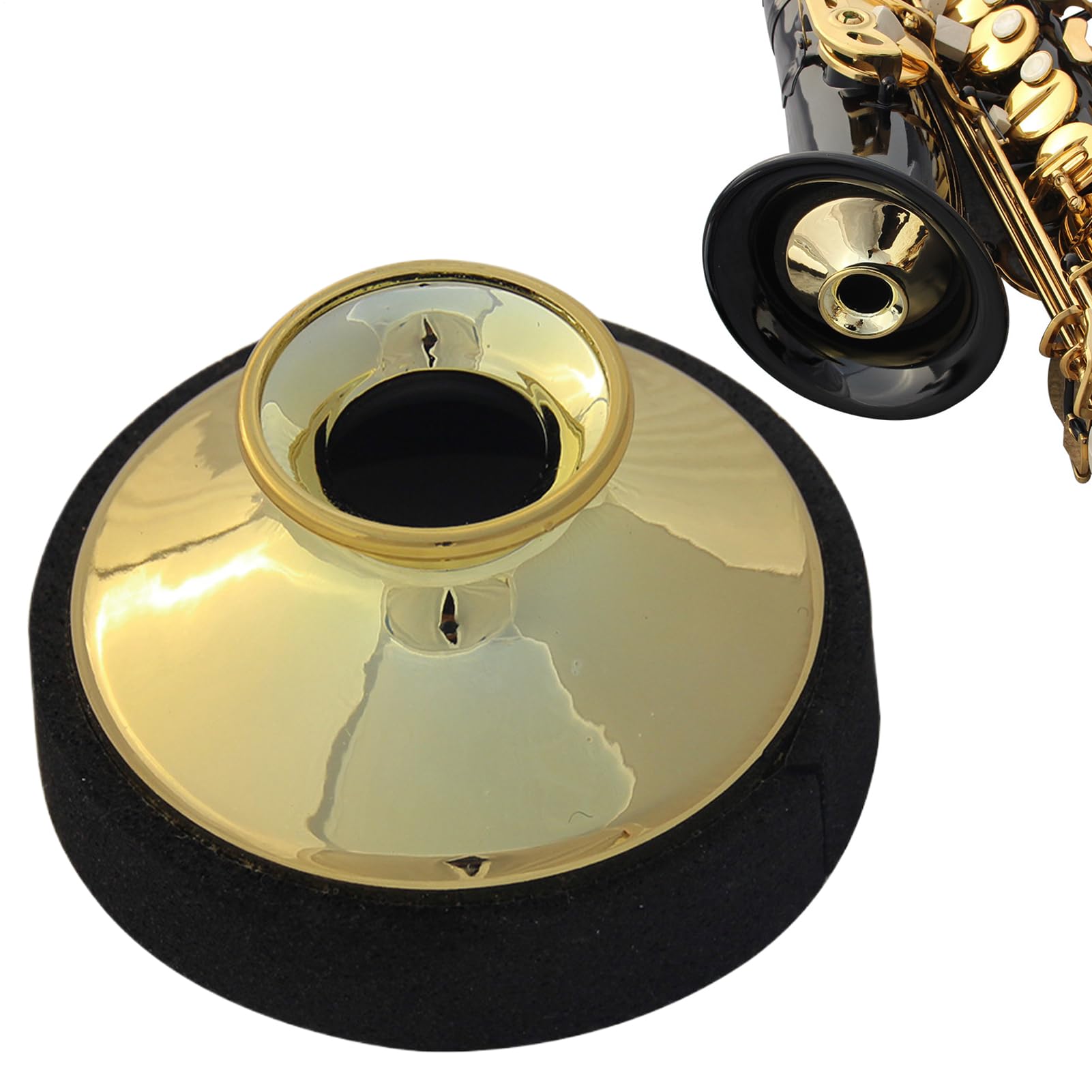 Sourdine Pour Saxophone - Silencieux Pour Saxo Alto - Accessoire Réducteur De Bruit Pour Concerts Voyages Maison Salles De Classe Studio Enregistrement Diffusion En Direct