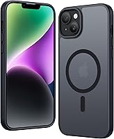 Vista 77 de FNTCASE Funda para iPhone 15 Plus: Fundas magnéticas transparentes para teléfono con protector de pantalla compatible con Magsafe Slim Anti