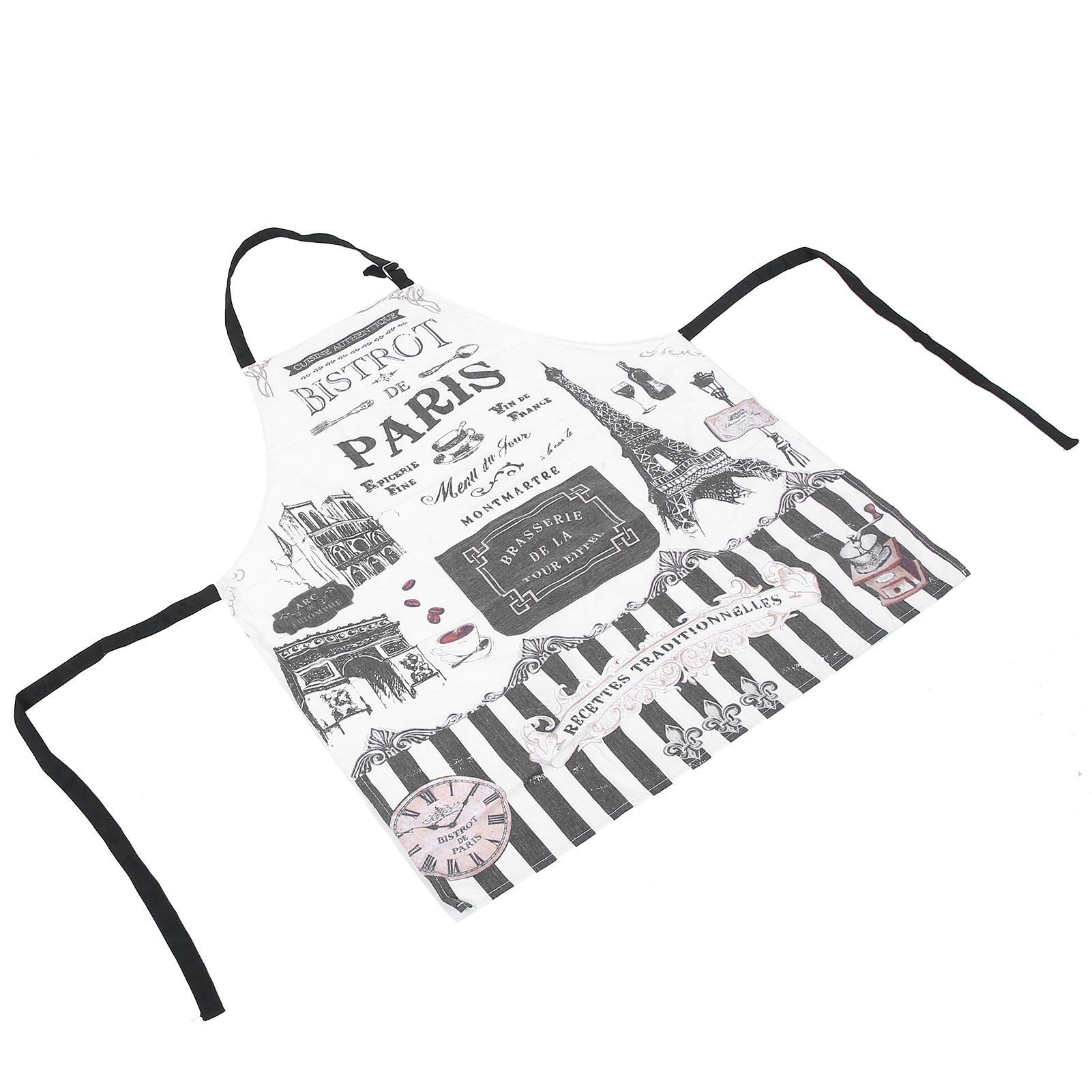 Ejoyous Grembiule da Grembiule da in Tessuto di Poliestere Collo e Vita Regolabili Senza Maniche 28 X 49 X 71,5 Cm per Supermercato Hotel Negozio di Fiori Lavori Domestici