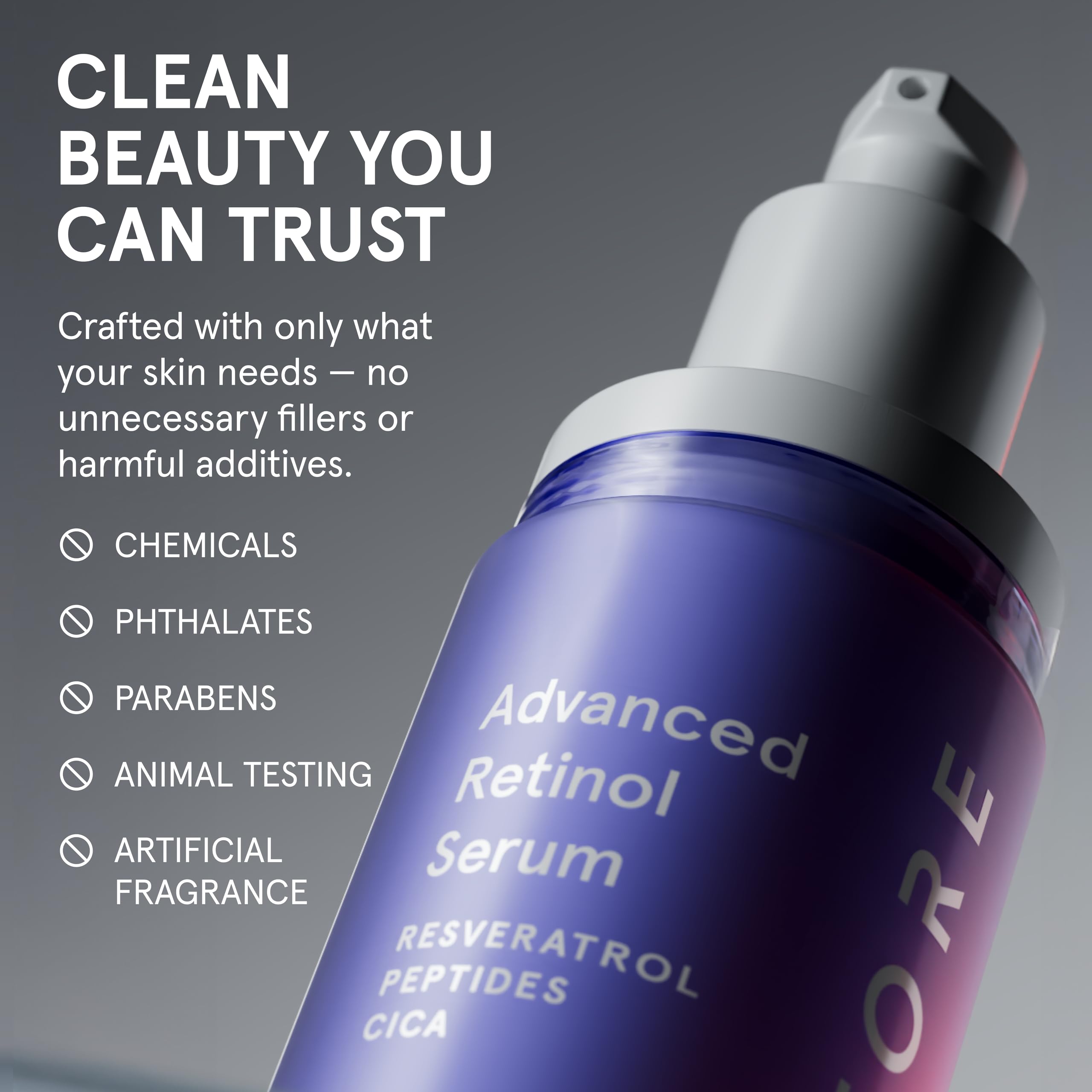 iRestore Retinol Face Serum with Peptides & Hyaluronic Acid