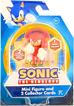 Sonic The Hedgehog Articulated 3 8cm Action Figure Complete Set of All 6 - Sonic, Amy Rose, Shadow, Tails, Knuckles & Doctor Edgeman