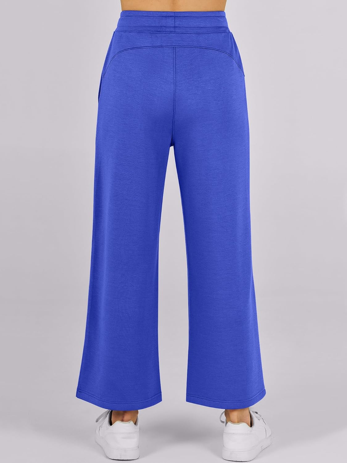 ANRABESS Women 2 Piece Lounge Sets Summer Travel Sweat Outfits Short Sleeve Wide Leg Casual Matching Tracksuits Clothes - Image 7