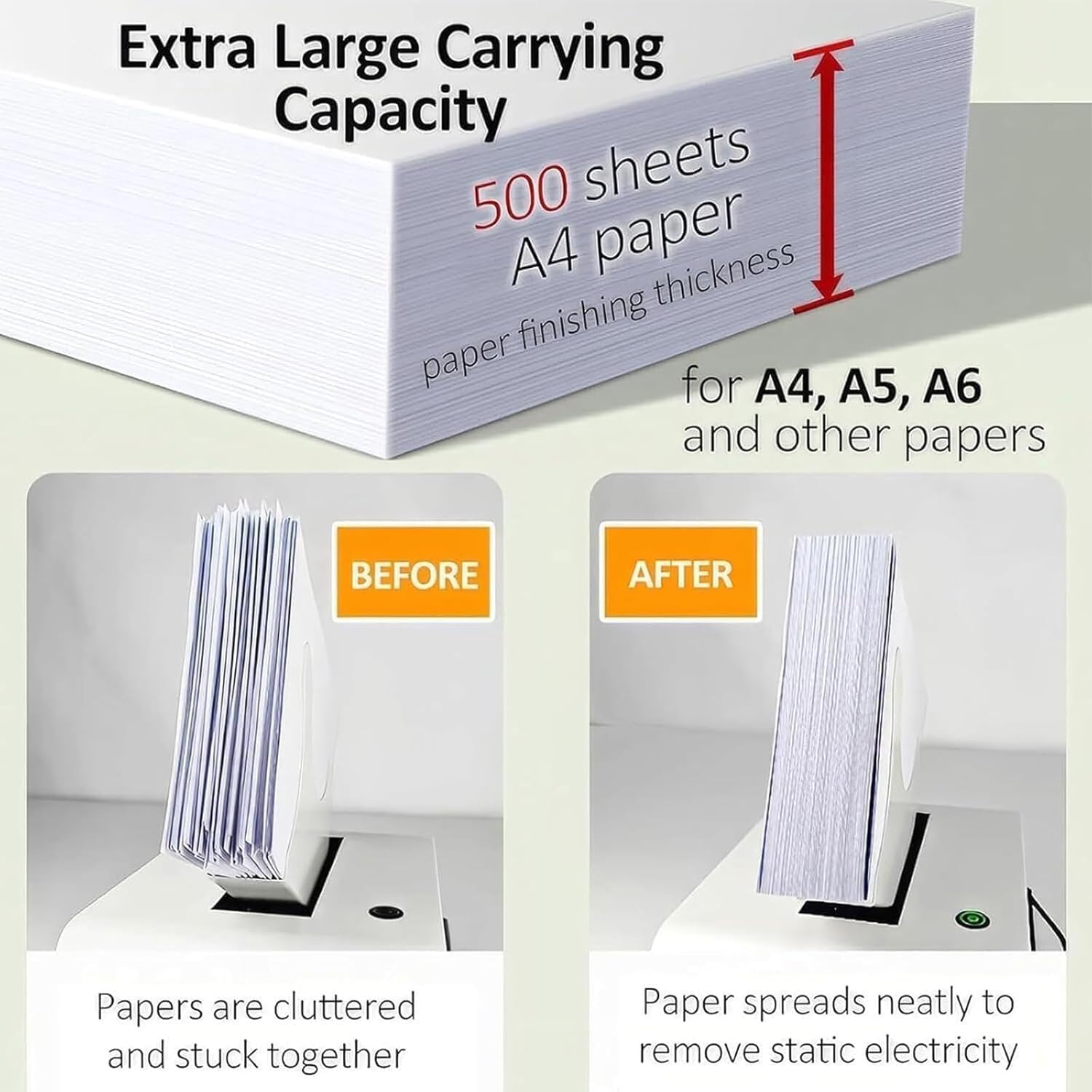 Macchina raddrizzatrice di carta completamente automatica, agitatore da tavolo ad alta velocità per documenti e documenti contabili in uffici e archivi