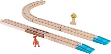 Thomas & Friends - Set Curves and Straight Trains Track Kit in Wooden Toys, FKF54