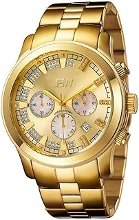 ساعة يد اليساندرا دايموند مع سوار من الفولاذ المقاوم للصدأ للنساء جيه بي دبليو