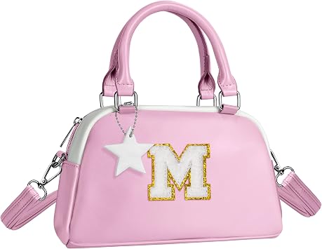 Elilier Girls Kids Birthday Gifts - Purse for Girl Kids |Initial Personalized Bag, 4-12 Year Old Girl Birthday Gift for Daughter Little Girls Purse for Toddler Wallet