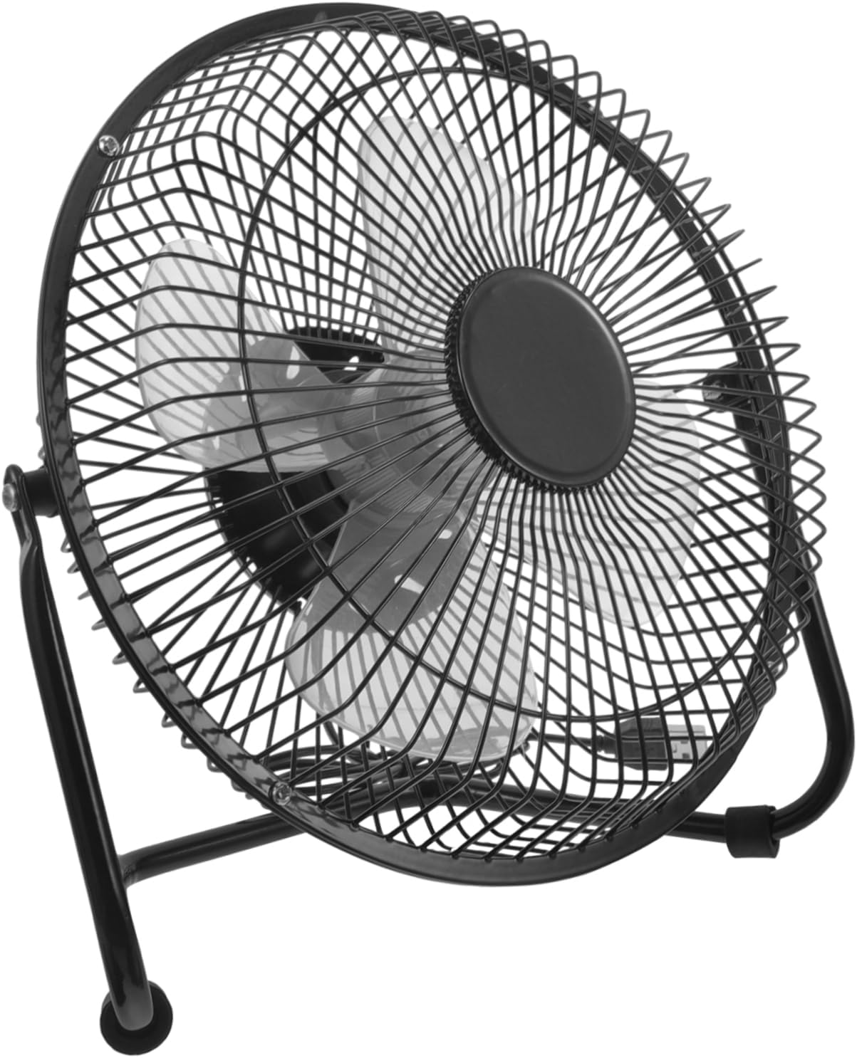 Portable Fan 8 Inch Metal Desk Fan Ultra-quiet 360 Degree Rotating Perfect for Office/home