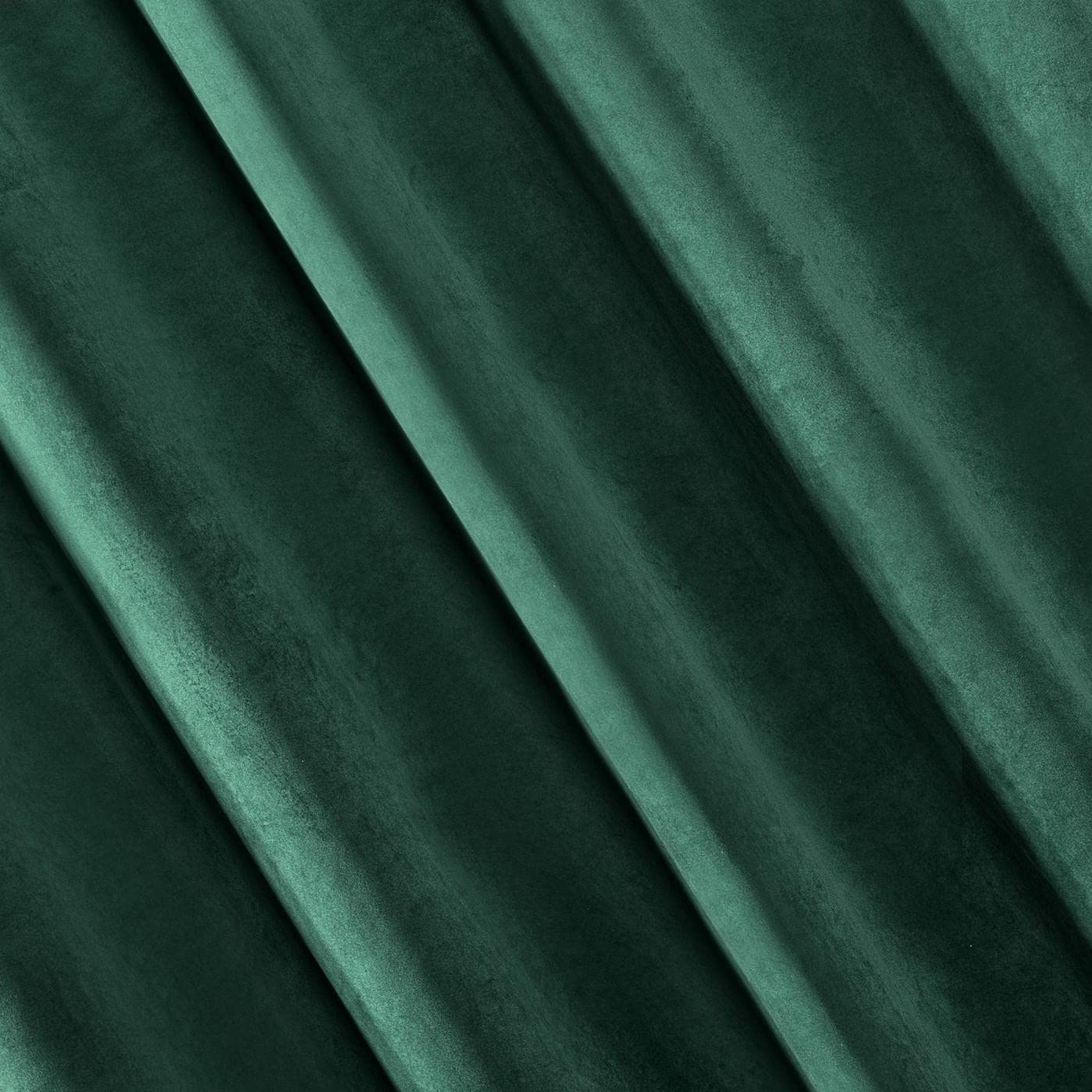 Eurofirany VILLA Tenda Oscurante Con Fettuccia Arricciatenda - Extra Lunga, Elegante, Tinta Unita per Soggiorno, Camera da Letto, Densità 290 g/m², 140x270 cm, Verde Scuro