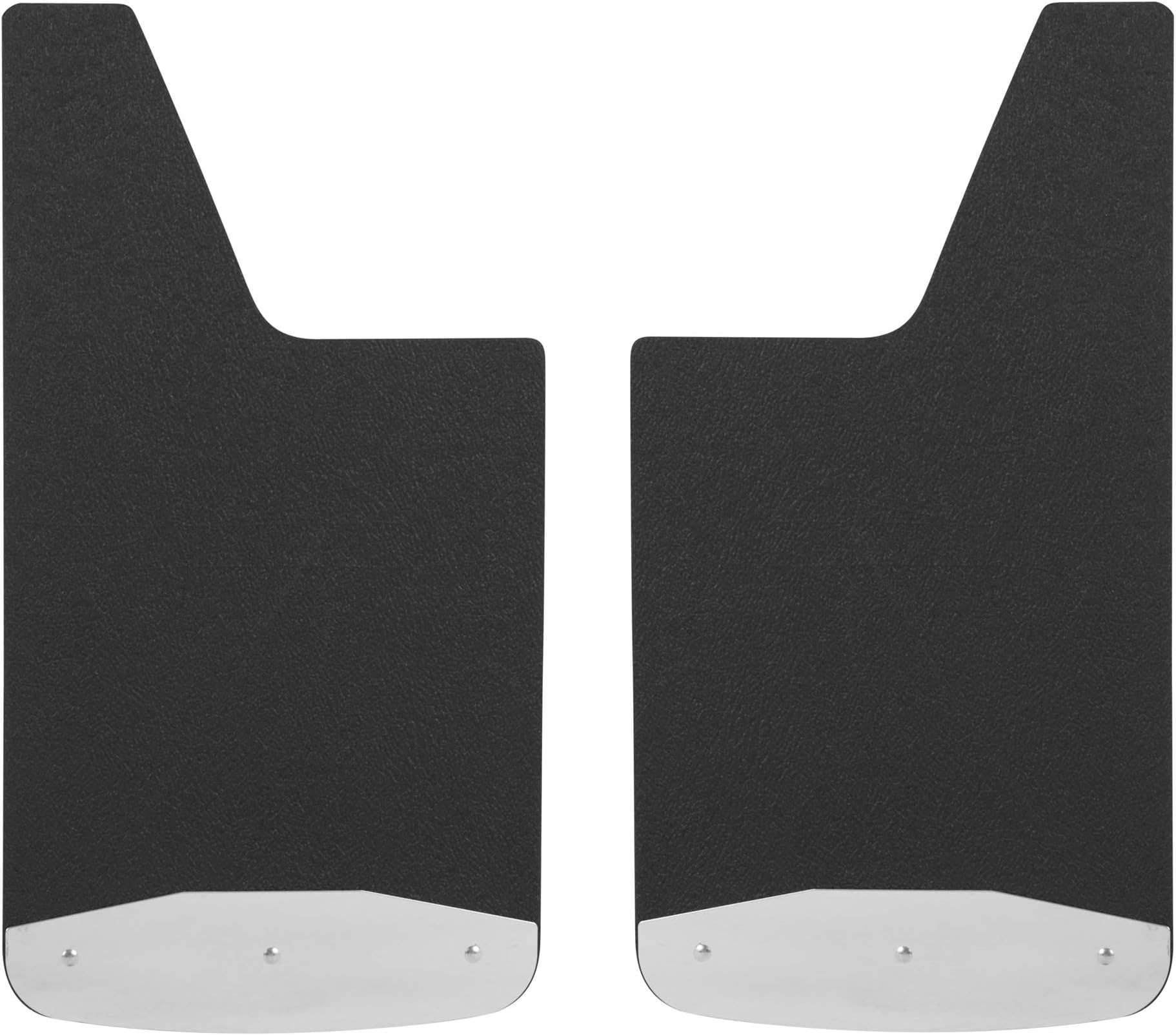 LUVERNE 251723 Front or Rear 12-Inch x 23-Inch Textured Rubber Mud Guards, Select Ford F-250, F-350, F-450, F-550 Super Duty , Black