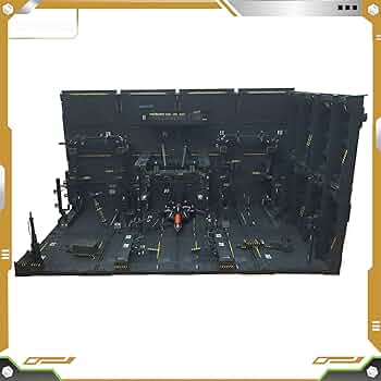 Amazon | 格納庫 1/100 MG ジオラマベース 組み立て 基地