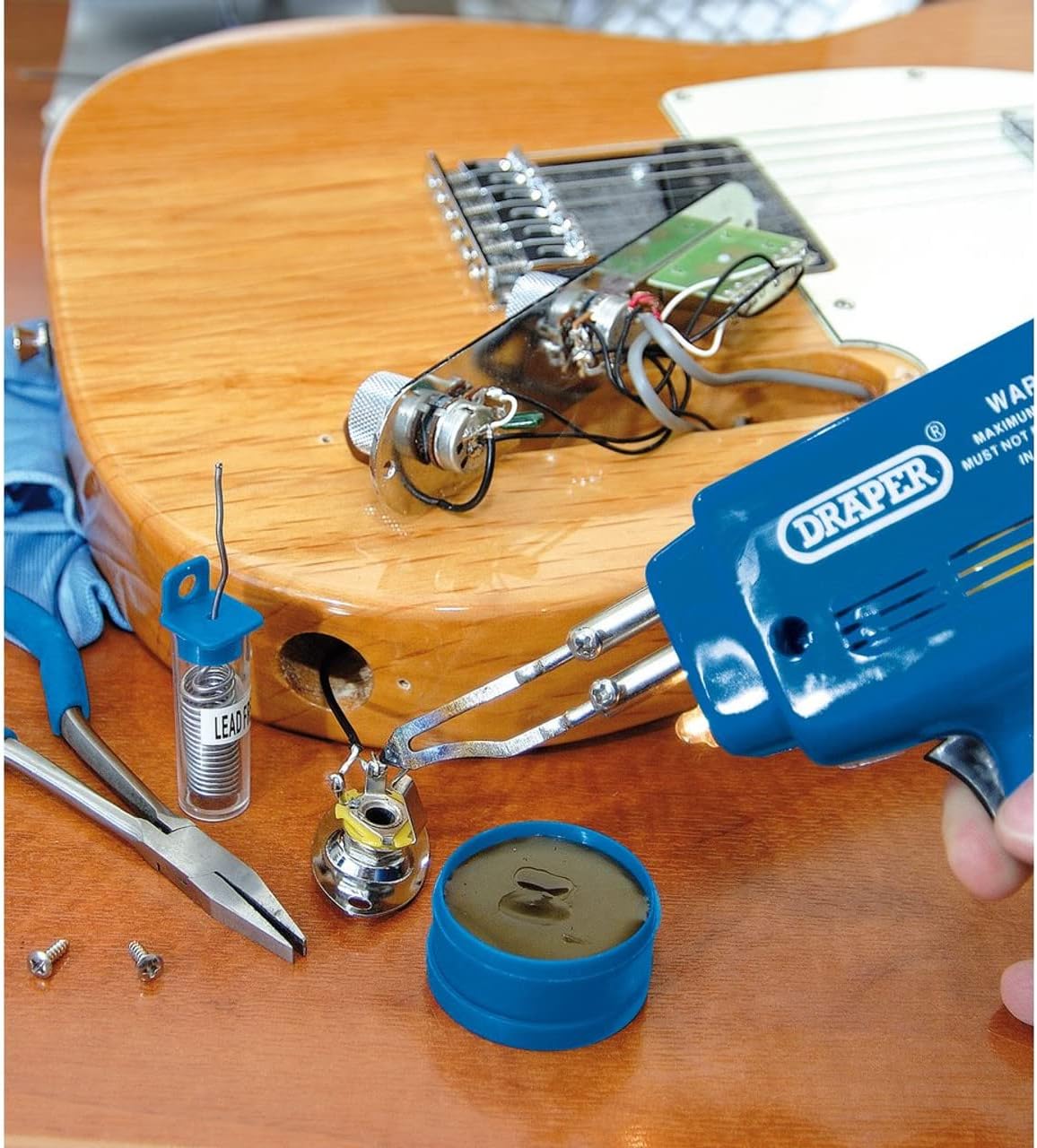 DRAPER 230V Soldering Gun Kit, 100W [71420]