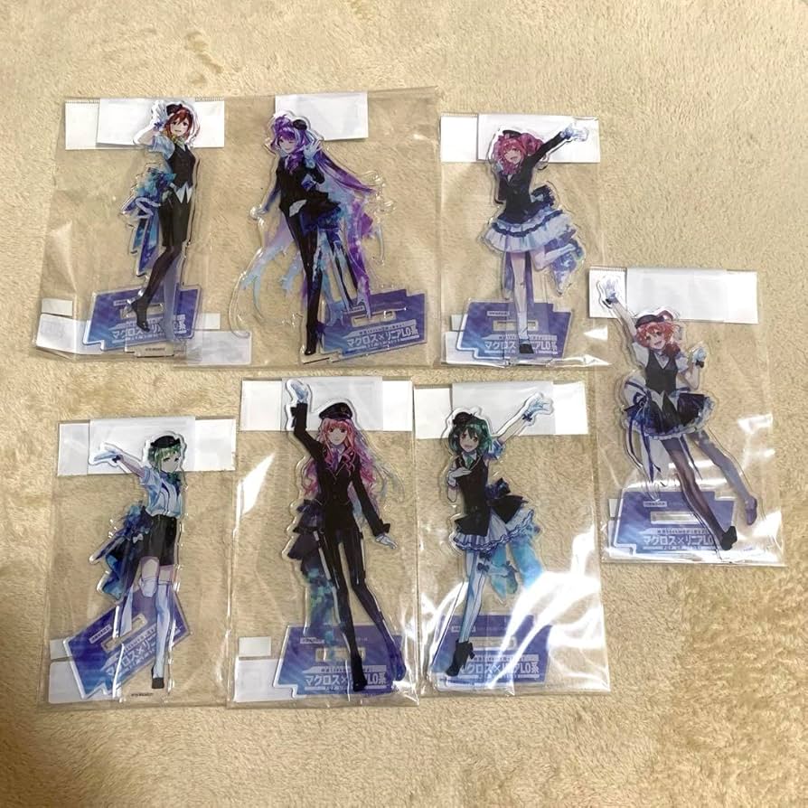 マクロス アクリルスタンド ワルキューレ＋シェリル&ランカ