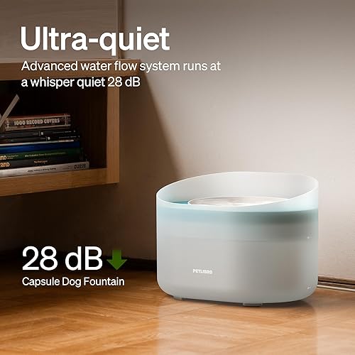 Miniatura 6 de PETLIBRO Fuente de agua para perros, fuente de agua de 2.1 galón8 litros para perros medianos a grandes, dispensador de agua para perros