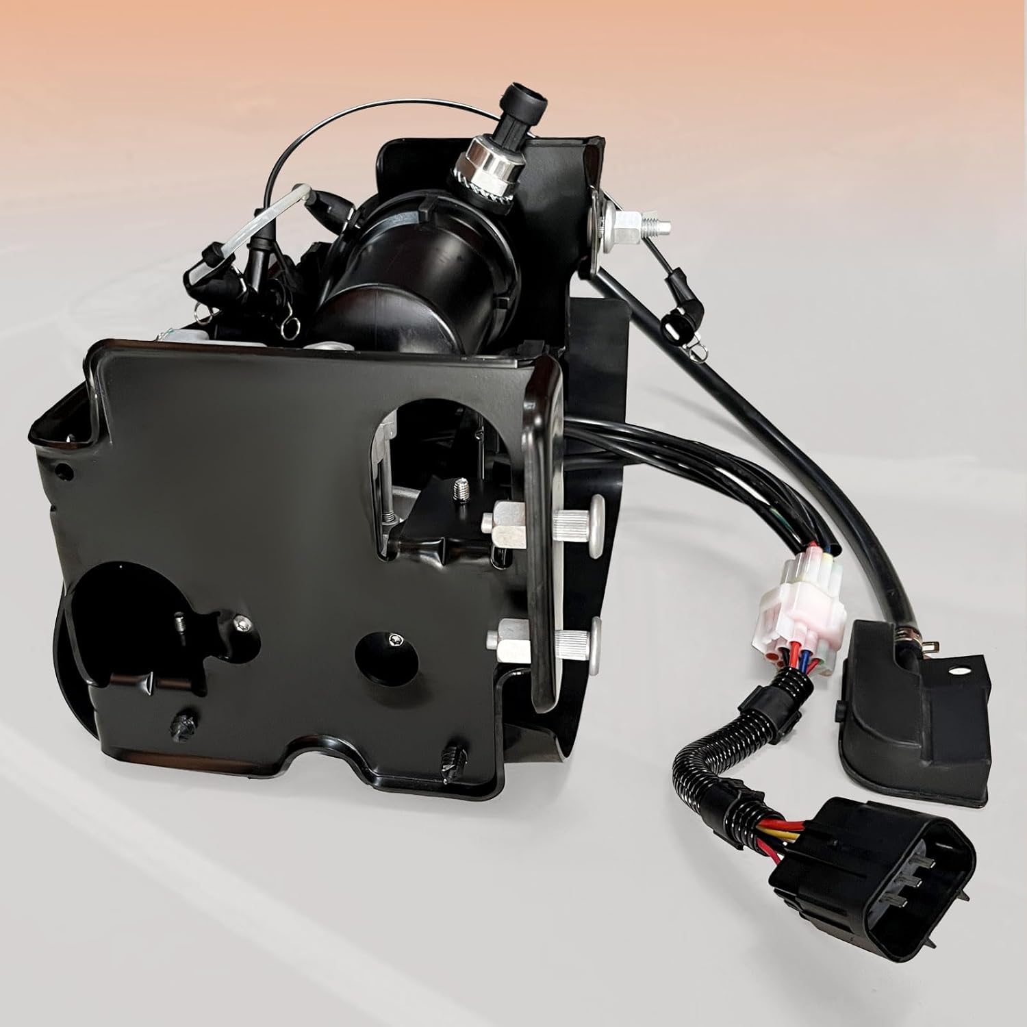 Air Suspension Compressor Compatible with 2015-2020 Cadillac Escalade ESV Chevy Suburban Tahoe GMC Yukon XL OEM Number Replace 23316154, 23282712, 22797525, 23232591