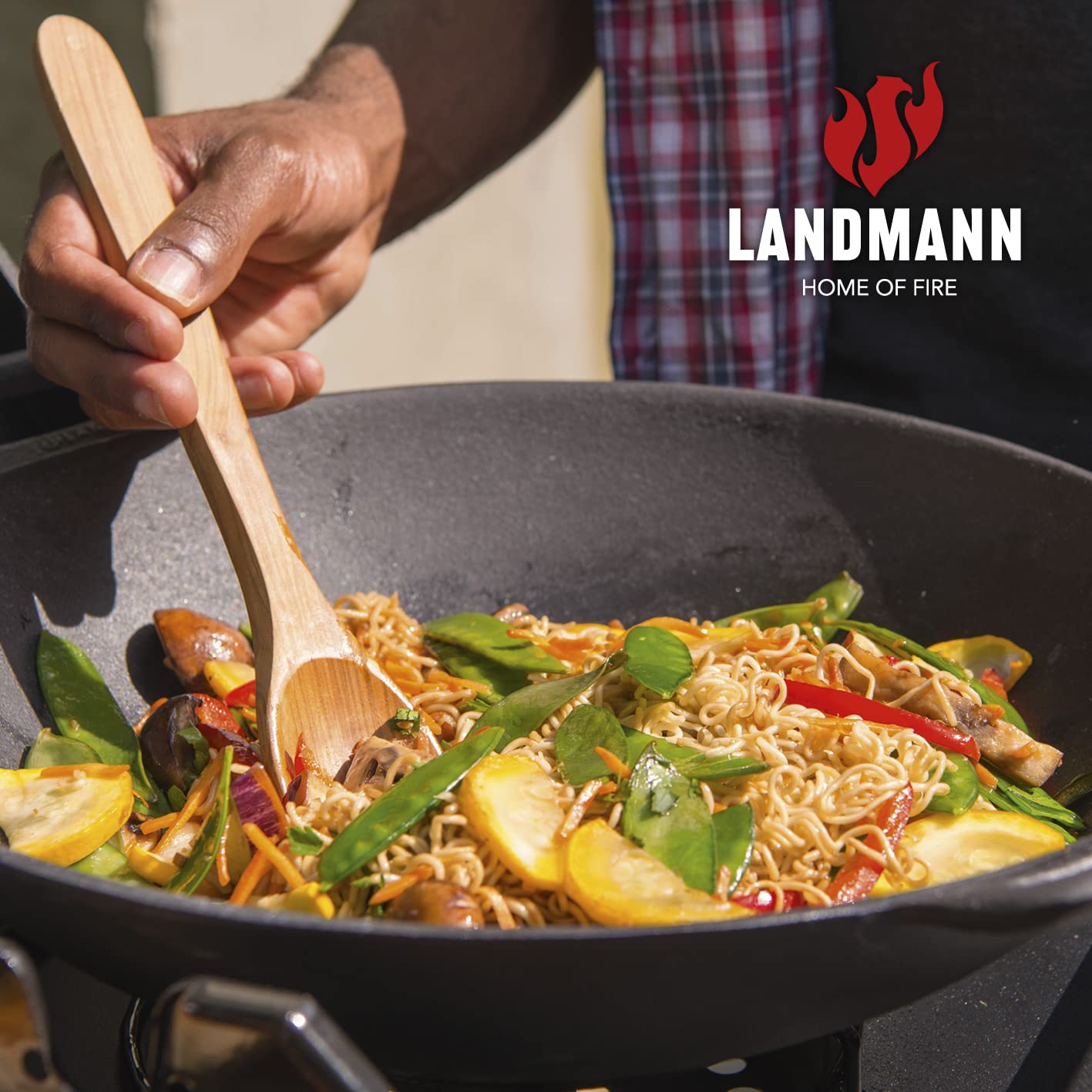 Landmann 15502 Wok en Fonte