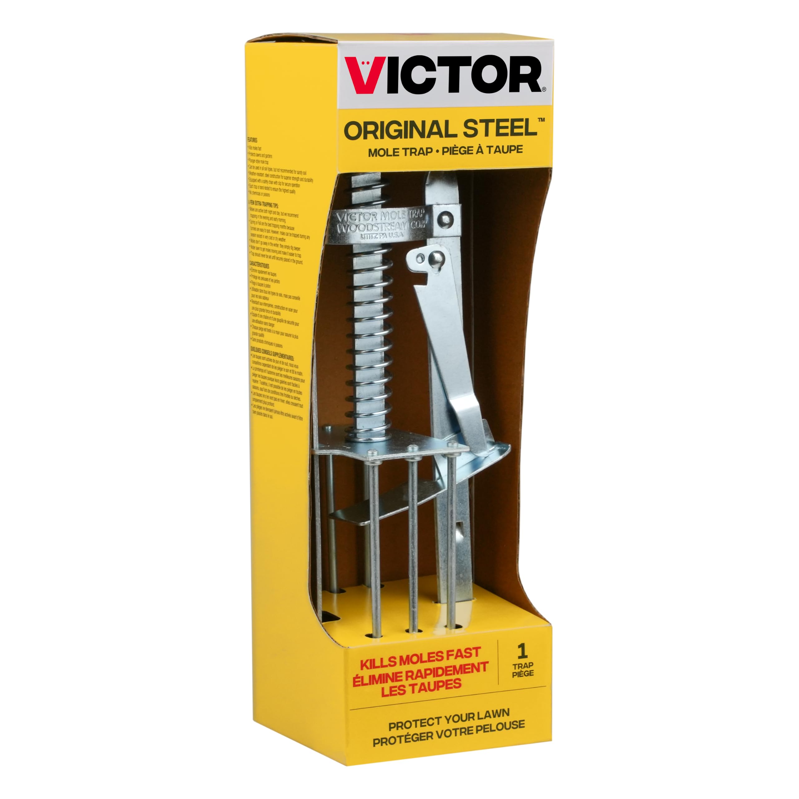 Victor 0645 Plunger Style Mole Trap and Killer