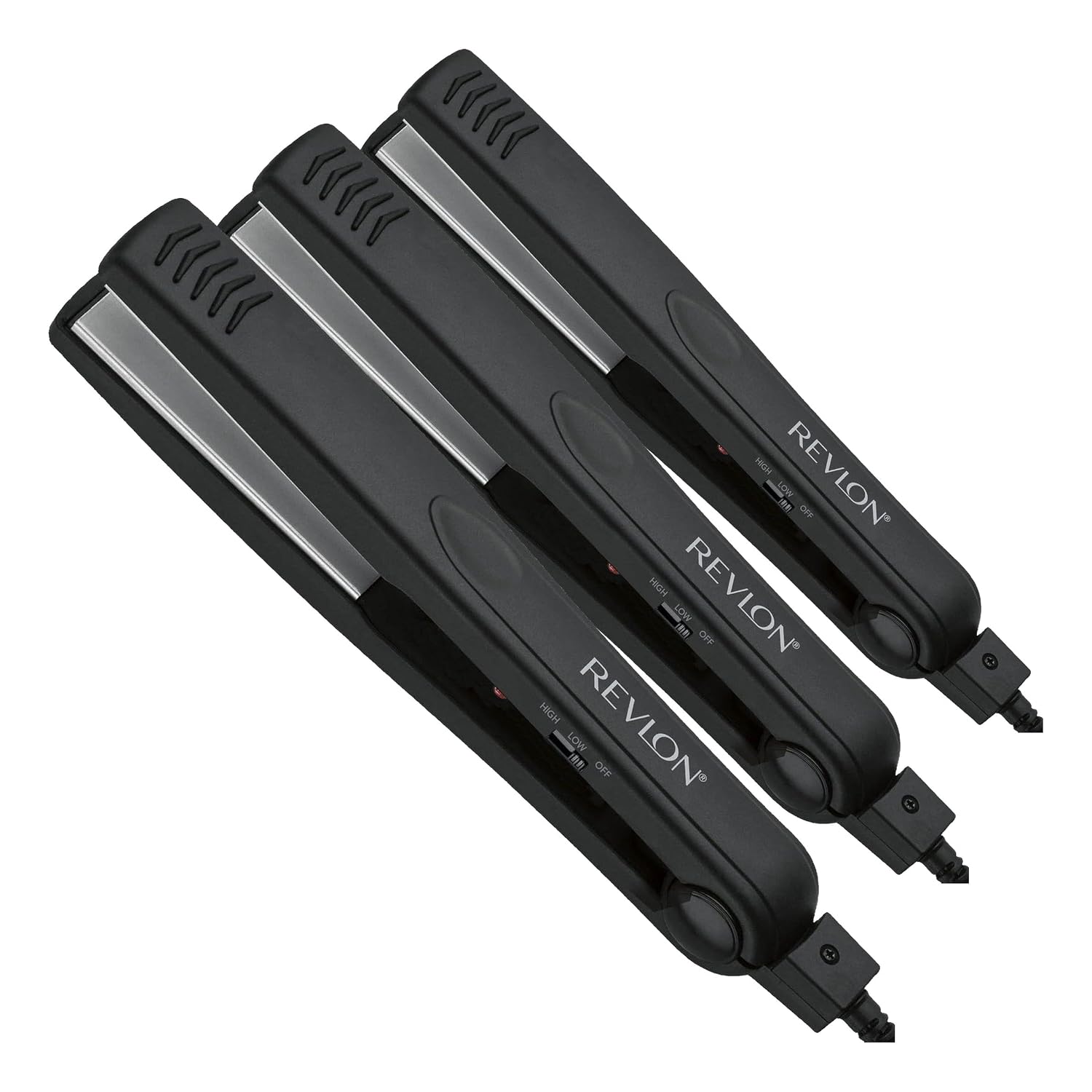 Revlon Smooth and Straight Ceramic Flat Iron | Fast Results, Smooth Styles (1 in)