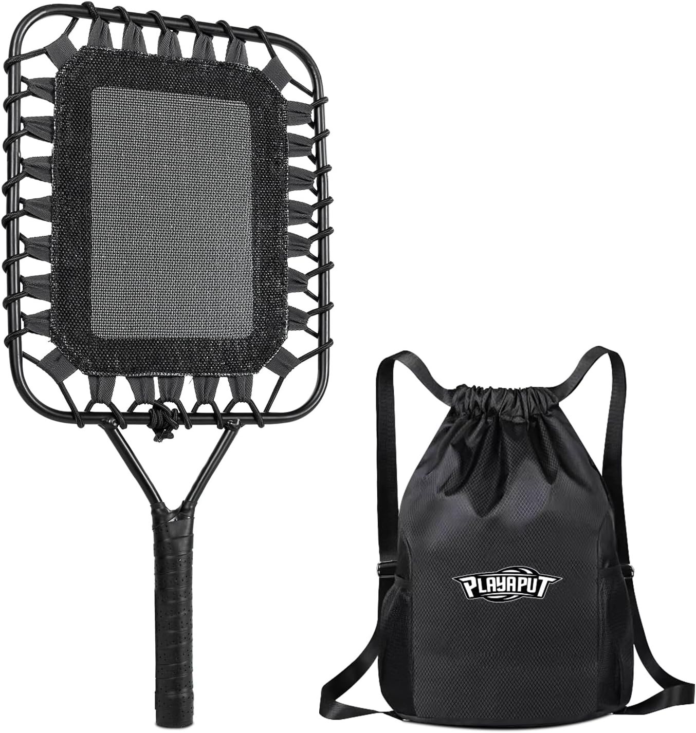 Baseball Racket for Fly Balls,15 Oz Baseball/Softball Fungo Racket Bat for Coaches and Parents to Help Players Practice Hitting Grounders,Fly Ball and Fielding Skills| with Large Shoulderbag