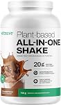 Vitasave Plant-Based Protein Powder – All-In-One Meal Replacement with 20g Pea & Rice Protein, Superfoods, Probiotics & Vitamins – Vegan, Non-GMO, Gluten-Free, Soy-Free – 19 Servings