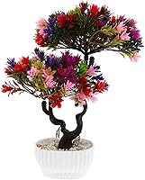 Vista 1 de Bonsái falso simulado pino bonsái ornamento fácil cuidado planta artificial